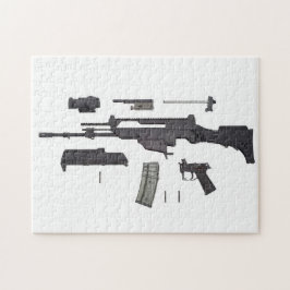 Quebra-cabeça Arma automática G36