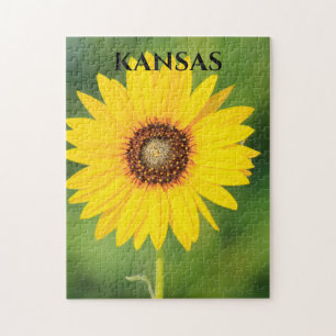 Quebra-cabeça Armário de Kansas Sunflower