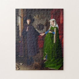 Quebra-cabeça Arnolfini Portrait │ Jan van Eyck