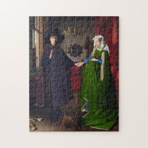 Quebra-cabeça Arnolfini Portrait │ Jan van Eyck