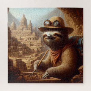 Quebra-cabeça Arqueólogo Sloth
