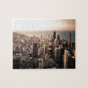 Quebra-cabeça Arquitectura da cidade de Chicago