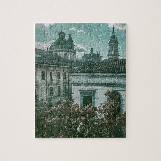 Quebra-cabeça Arquitetura colonial no centro histórico de Bogotá (Vertical)