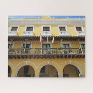 Quebra-cabeça arquitetura de cartagena