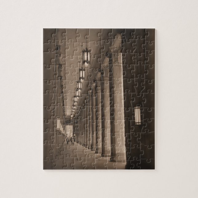 Quebra-cabeça Arquitetura de Chicago - Pilares - 8x10 - 110 pc (Vertical)