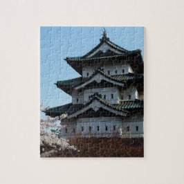 Quebra-cabeça Arquitetura de edifícios do Castelo do Japão Histó