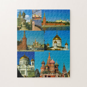 Quebra-cabeça Arquitetura Paisagística da Cidade de Moscou, Krem