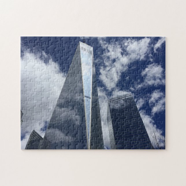 Quebra-cabeça Arranha-céus de Nova York. (Horizontal)