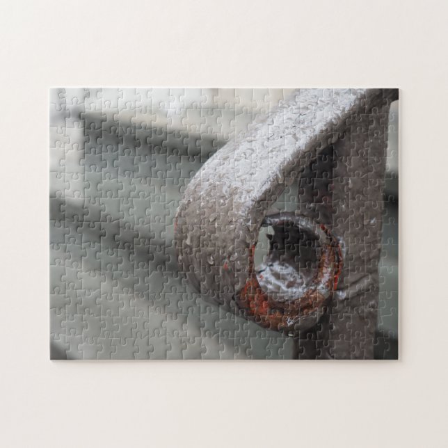 Quebra-cabeça Arranjo de Ferro à Direita Nova Iorque NYC (Horizontal)