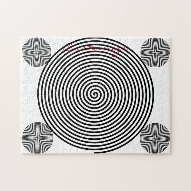 Quebra-cabeça Arredondar Hypnosis Espiral Thunder_Cove (Horizontal)