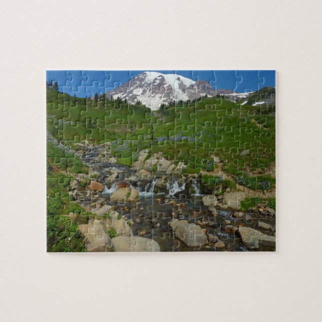 Quebra-cabeça Arroyo Edith no Parque Nacional Mount Rainier (Horizontal)