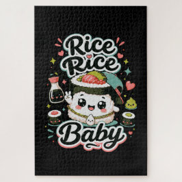 Quebra-cabeça Arroz Arroz Bebê Kawaii Sushi