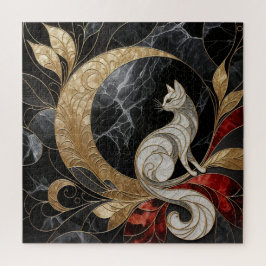 Quebra-cabeça Art Deco Cat