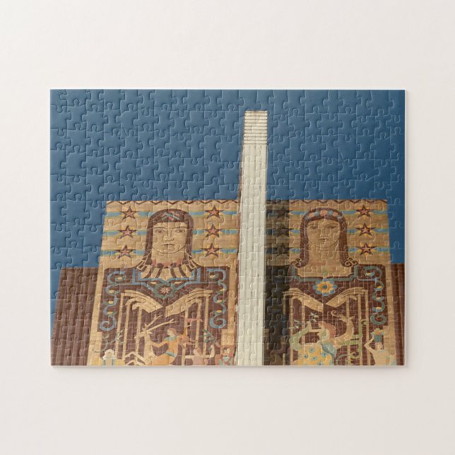 Quebra-cabeça - Art Deco Mosaico (Horizontal)