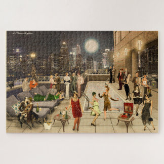 Quebra-cabeça Art Déco Skyline