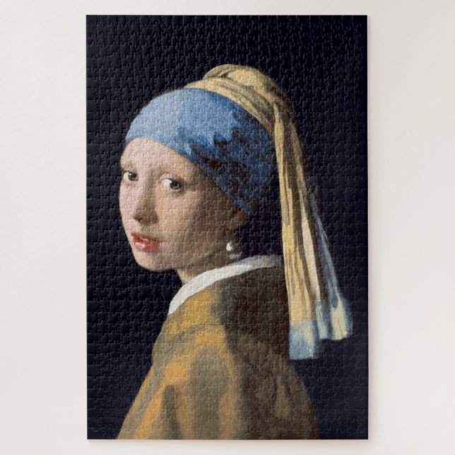 QUEBRA-CABEÇA ART - JOHANNES VERMEER (Vertical)
