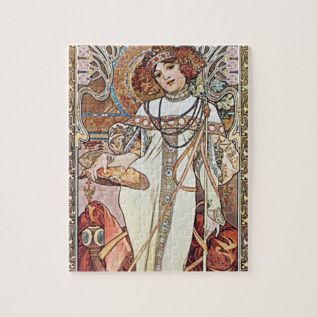 Quebra-cabeça Art Nouveau Goddese (Vertical)