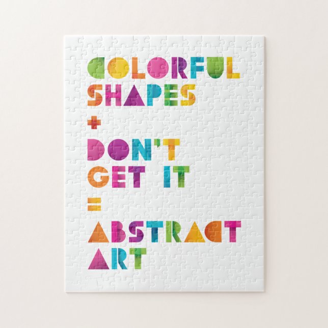 Quebra-cabeça Arte abstracta (Vertical)