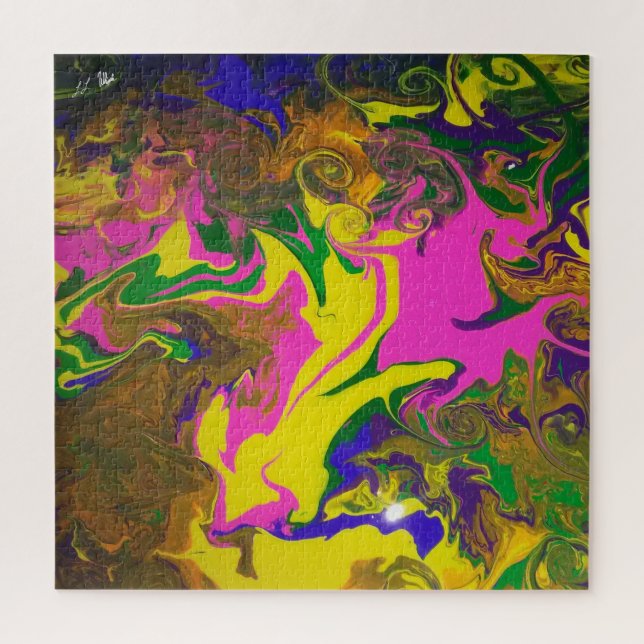 Quebra-cabeça Arte abstrata (Vertical)
