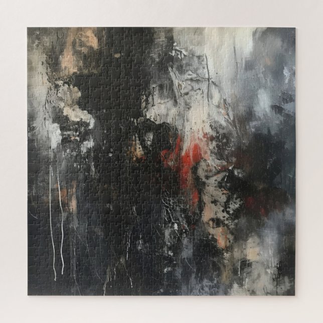 Quebra-cabeça Arte abstrata sombria (Vertical)