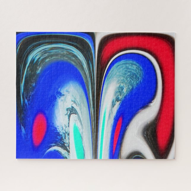 Quebra-cabeça arte alienígena (Horizontal)