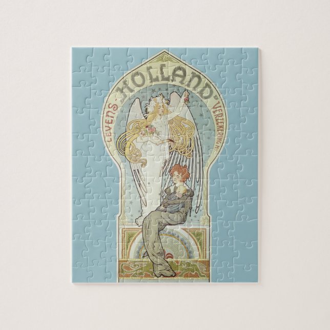 Quebra-cabeça Arte Antiga Modernista, Holland Levensverzekering (Vertical)