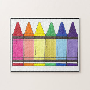 Quebra-cabeça Arte Artesanal do Arco-Íris Coloração