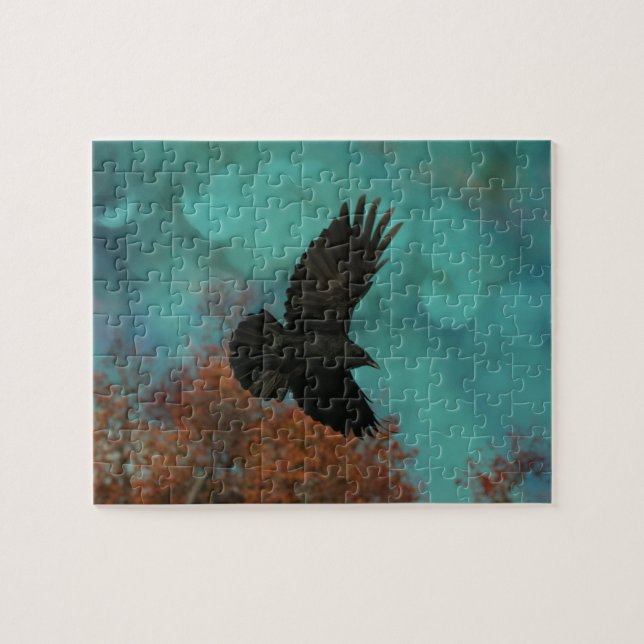 Quebra-cabeça Arte Azul-Céu (Horizontal)