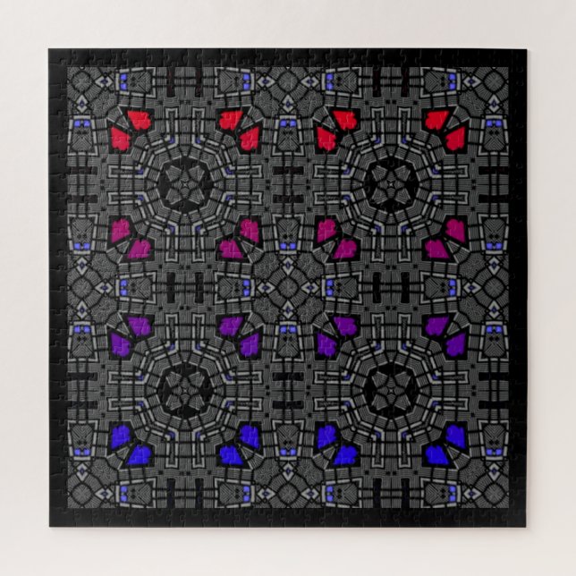 Quebra-cabeça Arte caleidoscópio do décimo terceiro volume vinte (Vertical)