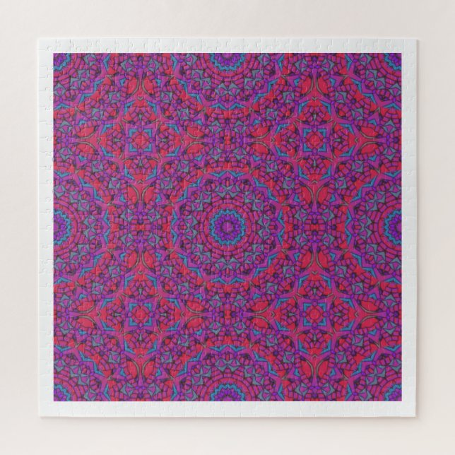 Quebra-cabeça Arte caleidoscópio do volume nove (Vertical)