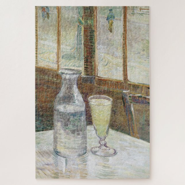 Quebra-cabeça Arte Clássica de Van Gogh Café Absinto Paris (Vertical)