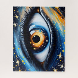 Quebra-cabeça Arte Colorida Cósmica