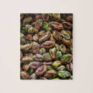 Quebra-cabeça Arte colorida dos loucos de pistachio