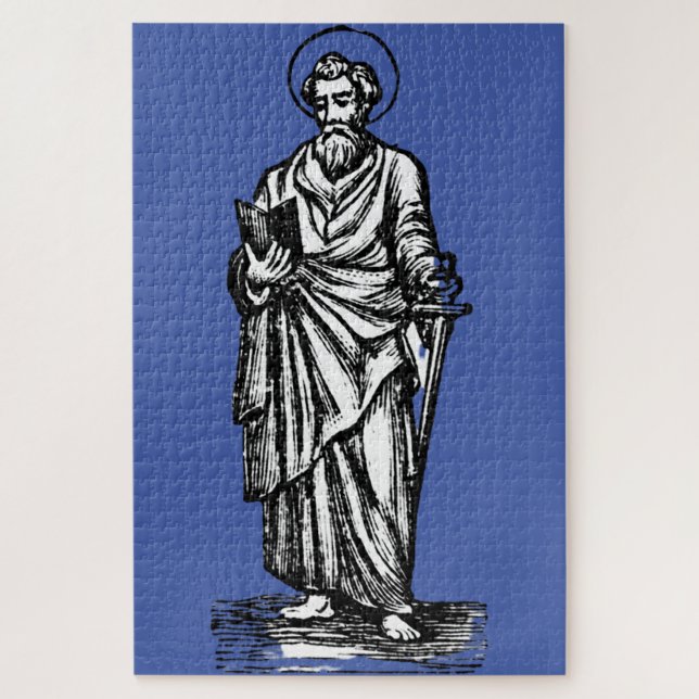 Quebra-cabeça Arte da Espada do Espírito de São Paulo (Vertical)