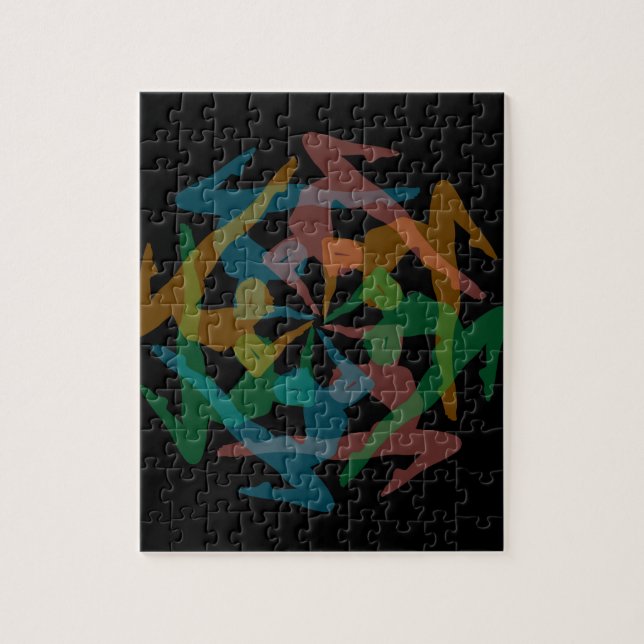 Quebra-cabeça Arte da ioga (Vertical)