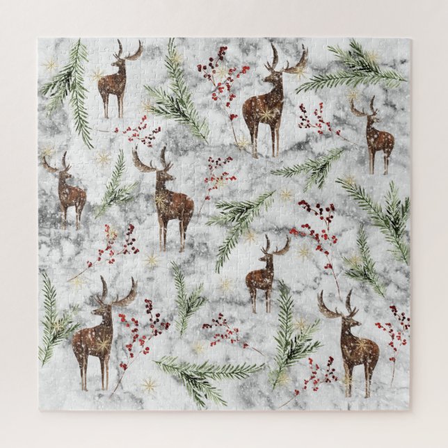 Quebra-cabeça Arte de Árvore de Natal (Vertical)