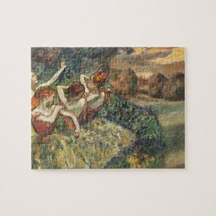 Quebra-cabeça Arte de Balé Quatro Dançarinas Vintage Edgar Degas