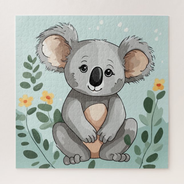 Quebra-cabeça arte de coala (Vertical)