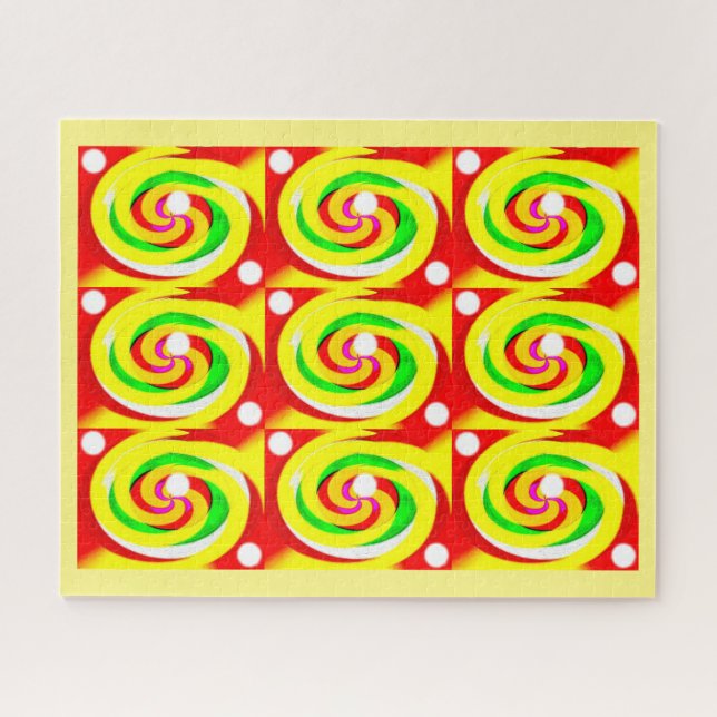 Quebra-cabeça Arte de dados (Horizontal)