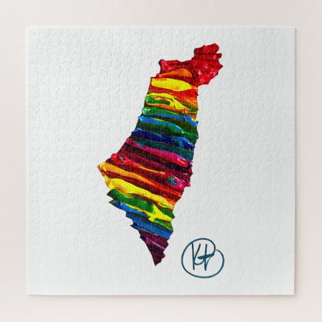 Quebra-cabeça Arte de Estúdio Israel Orgulho (Vertical)