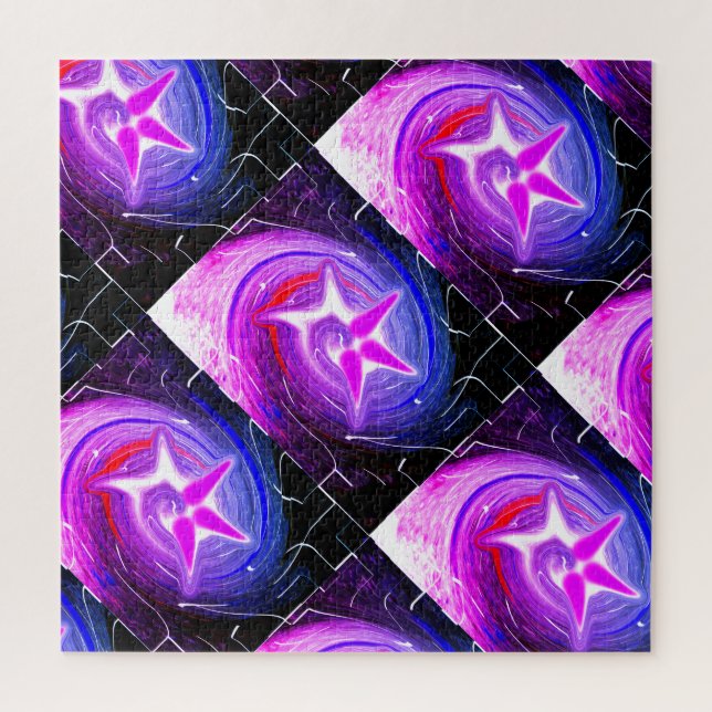 Quebra-cabeça Arte de explosões do espírito de Natal (Vertical)