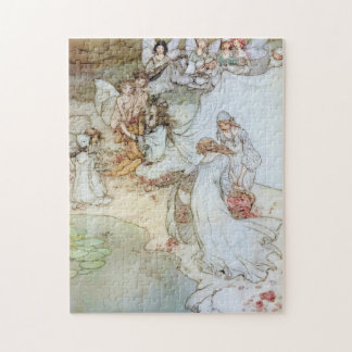 Quebra-cabeça Arte de Fadas Vintage Jigsaw Arthur Rackham