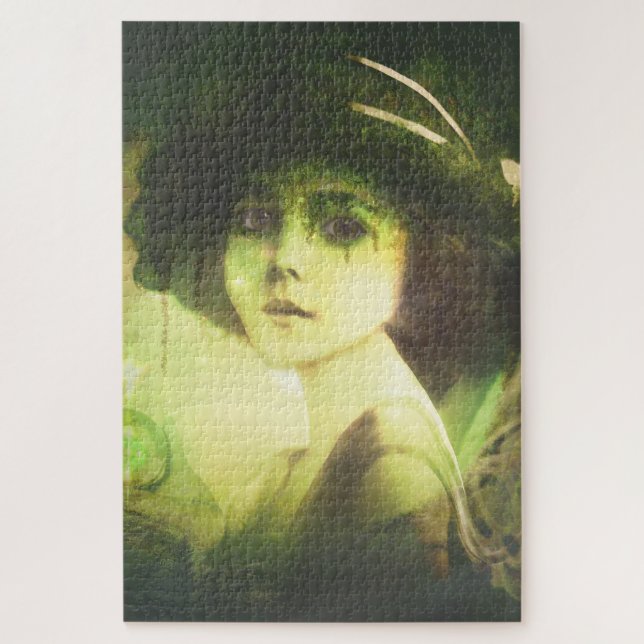 Quebra-cabeça Arte de Fantasia de Árvore Selvagem Mística (Vertical)