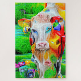 Quebra-cabeça Arte de Fazenda Surreal