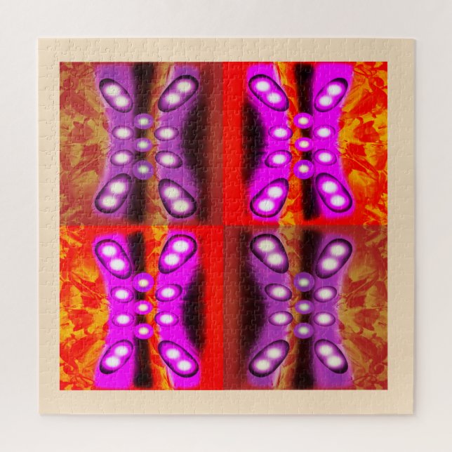 Quebra-cabeça arte de gemas de Natal (Vertical)