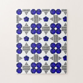 Quebra-cabeça Arte de Gemstone de Sapphire Diamond