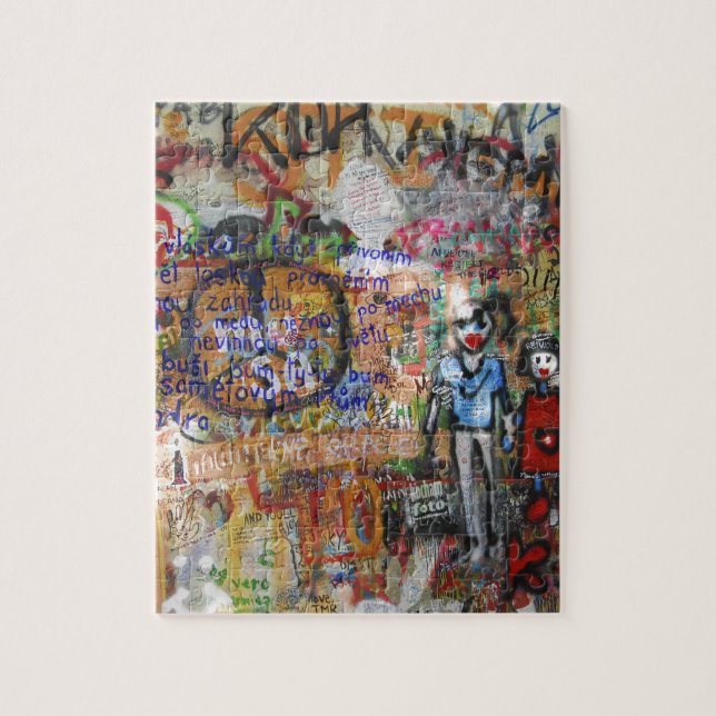 Quebra-cabeça Arte de Grafite de Rua (Vertical)
