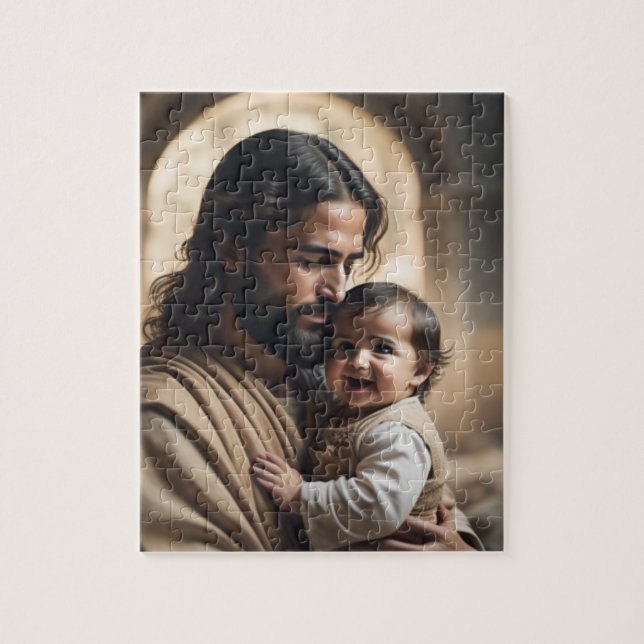 Quebra-cabeça Arte de Jesus (Vertical)