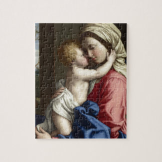 Quebra-cabeça Arte de Jesus de Mary e de bebê