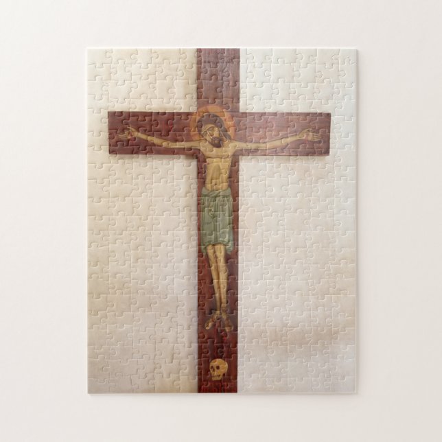 Quebra-cabeça Arte de Jesus na Cruz (Vertical)